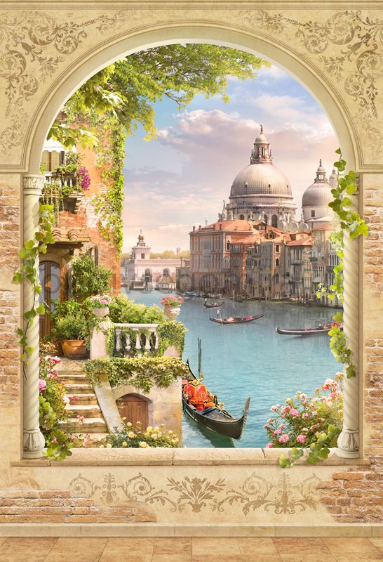 Фрески Пейзажи Венеция 6536