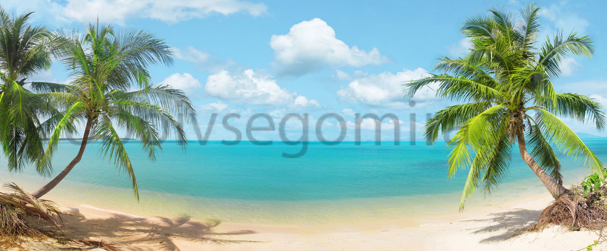 Фрески Пейзажи Пляжи и пальмы ID11021