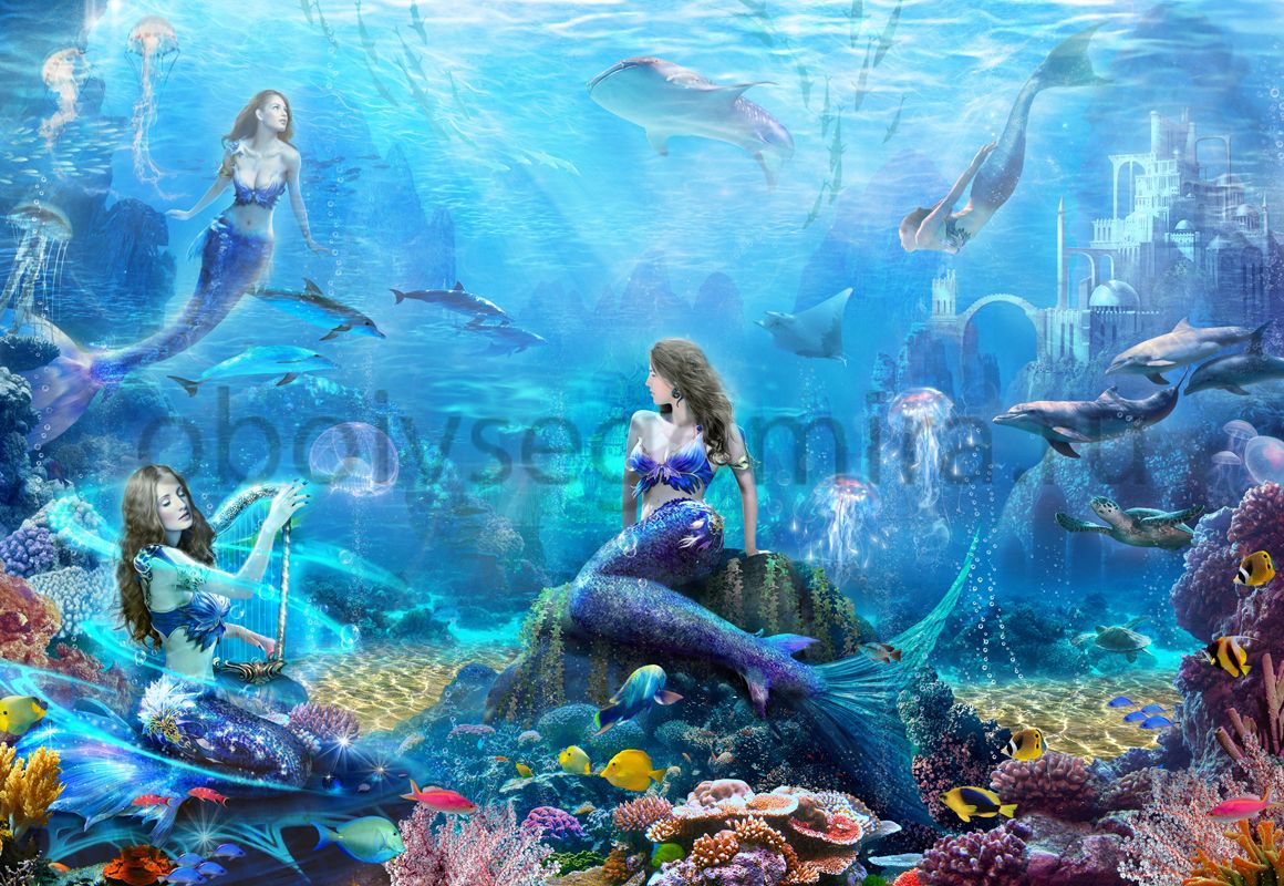 Фрески Пейзажи Подводный мир 6489