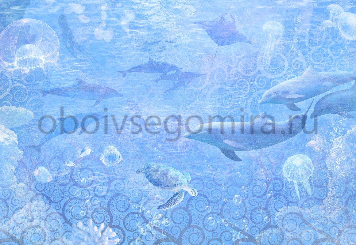 Фрески Пейзажи Подводный мир 6513