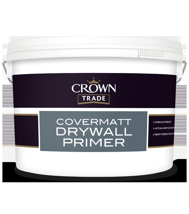 Сопутствующие товары Для красок Грунтовки Crown Trade Covermatt Drywall Primer