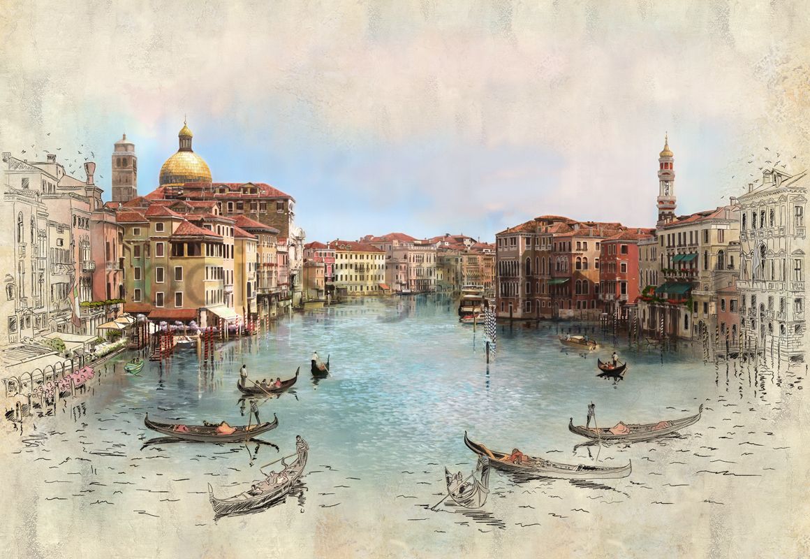 Фрески Пейзажи Венеция 6243
