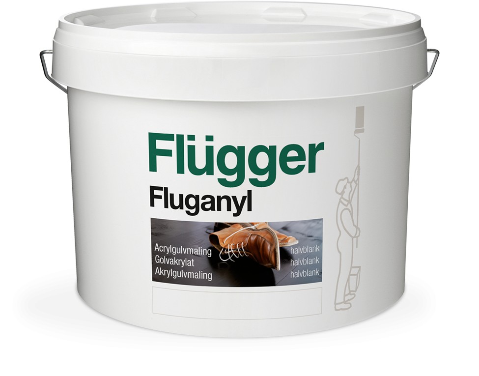 Краска Flugger Fluganyl Acrylic Floor Paint