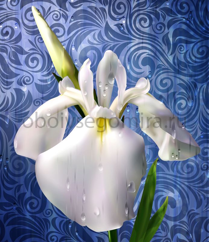 Фрески Цветы Лилии и одуванчики ID135569